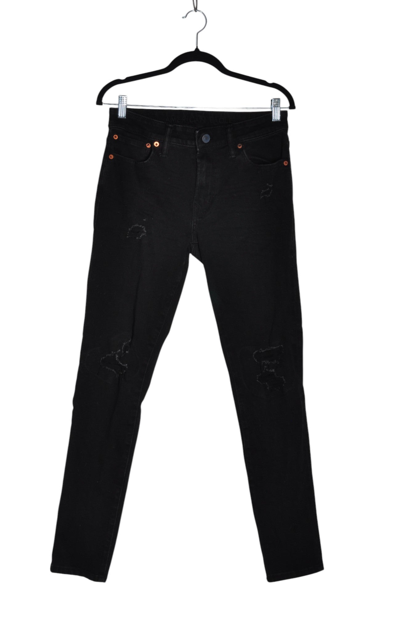 AMERICAN EAGLE Women Skinny Jeans Regular fit in Black - 30 - Velora