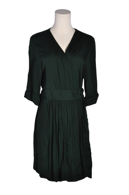 PRESS DRESS Women Wrap Dresses Regular fit in Green - L - Velora