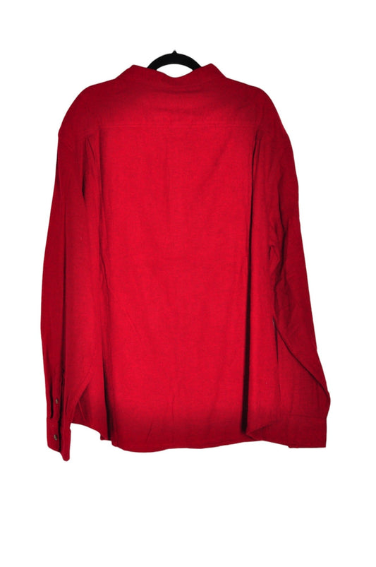 OLD NAVY Men Button Down Tops Regular fit in Red - 3XL - Velora