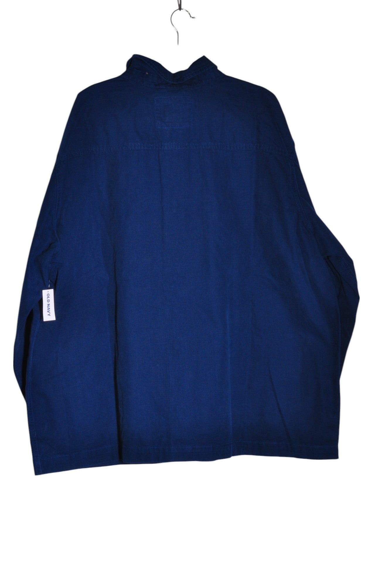 OLD NAVY Men Button Down Tops Regular fit in Blue - 3XL - Velora