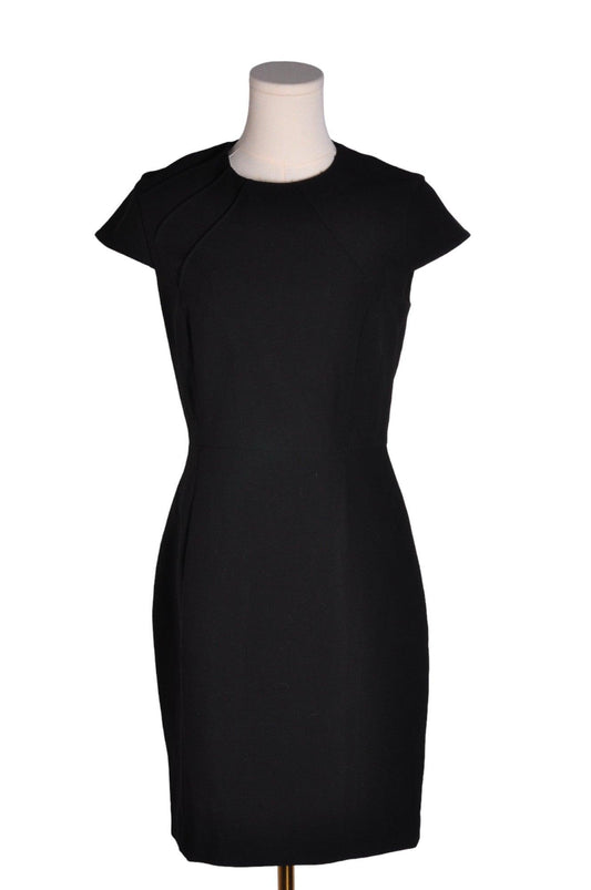 H&M Women Shift Dresses Regular fit in Black - 8 - Velora