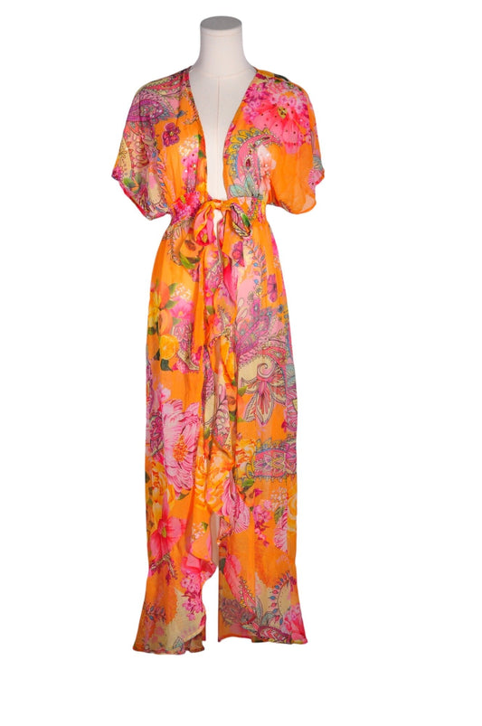 RIVER ISLAND Women Maxi Dresses Regular fit in Orange - S - Velora