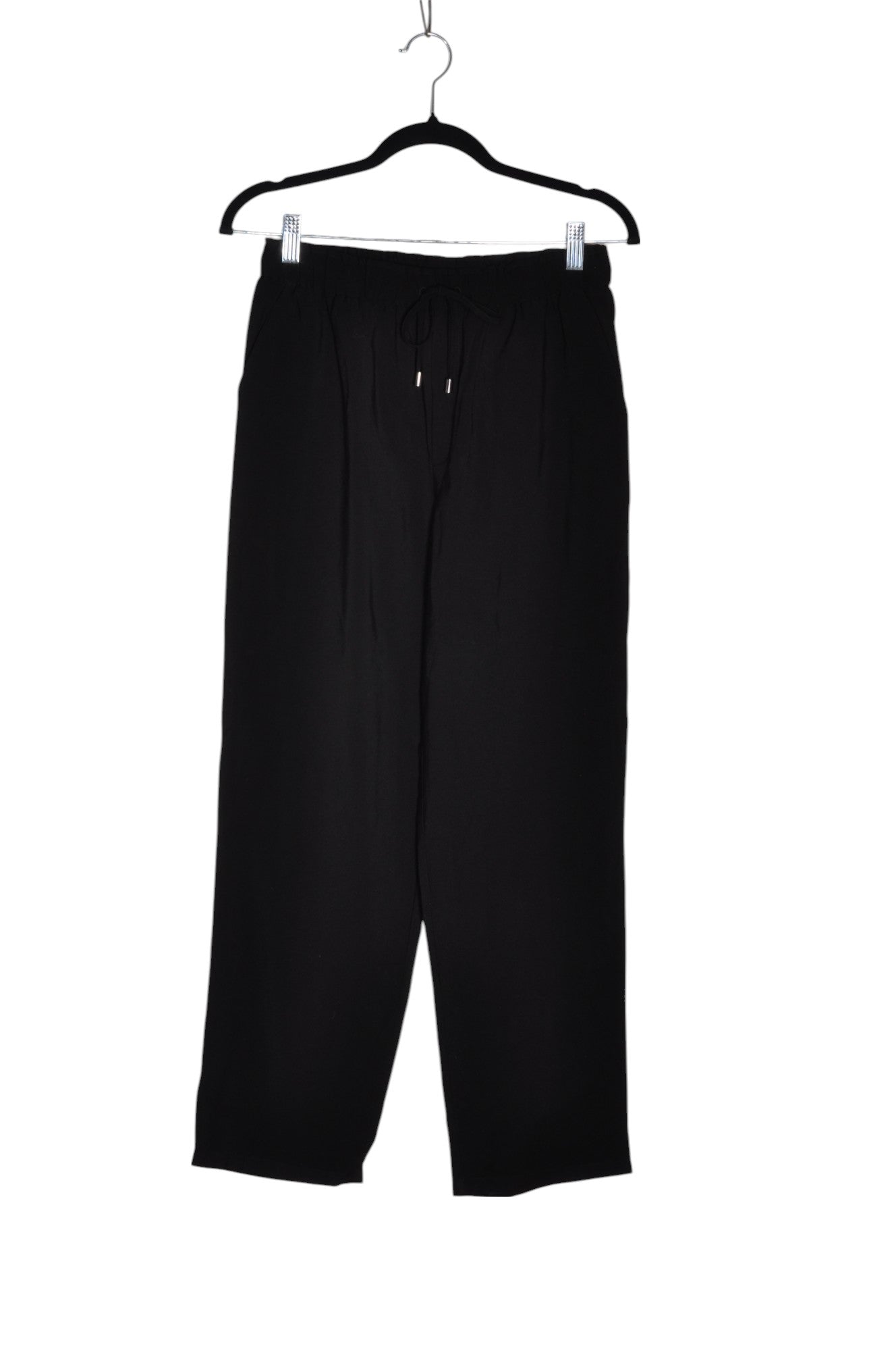MANGO Women Trousers Regular fit in Black - S - Velora