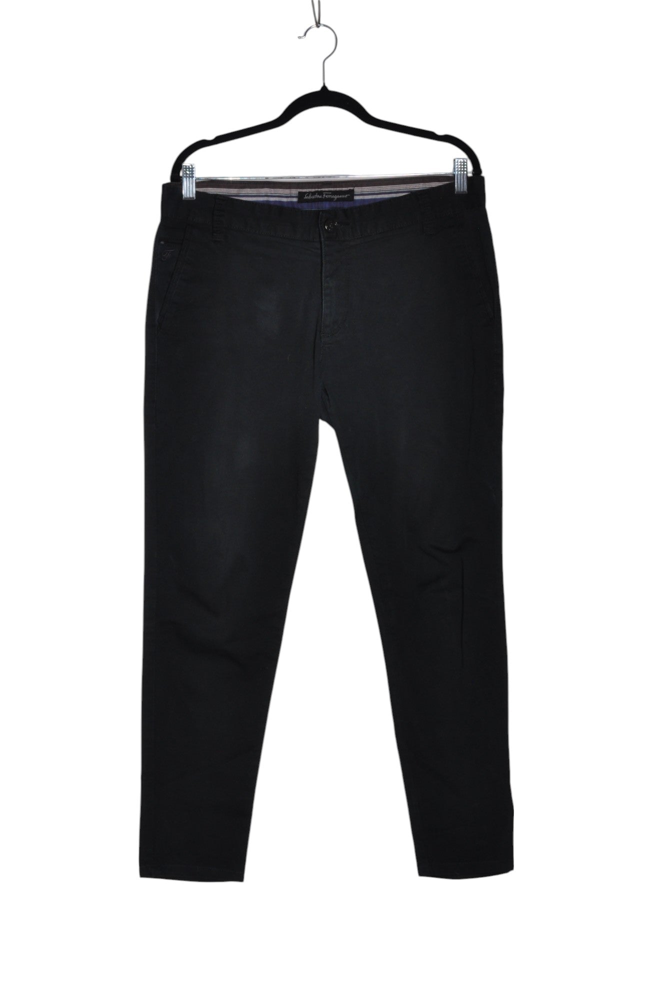 SALVATORE FERRAGAMO Women Work Pants Regular fit in Black - 32 - Velora