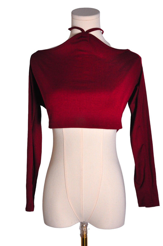 SHEIN Women Crop Tops Regular fit in Red - XL - Velora