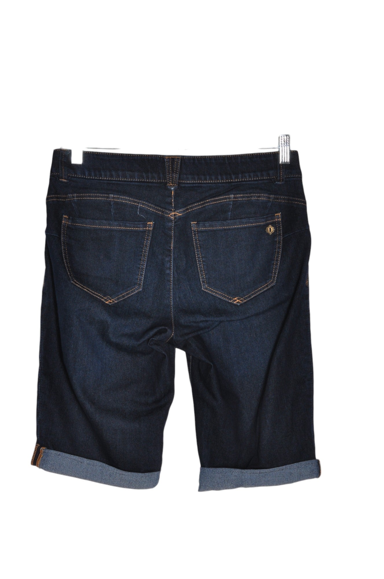 DEMOCRACY Women Denim Shorts Regular fit in Blue - 8 - Velora