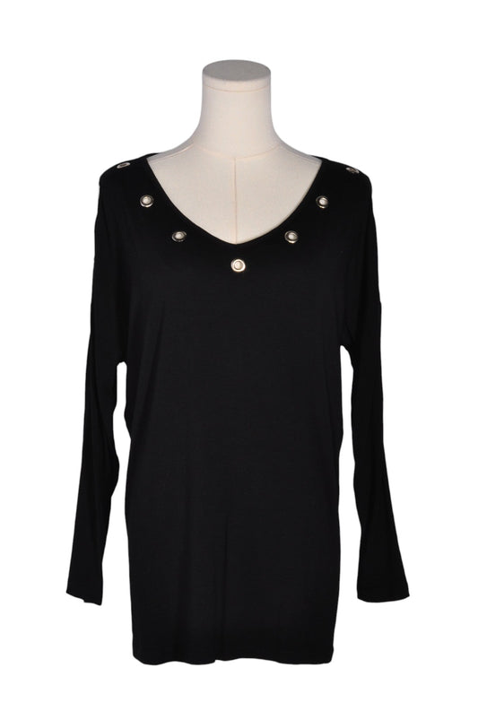 MILAN KISS Women T-Shirts Regular fit in Black - L - Velora