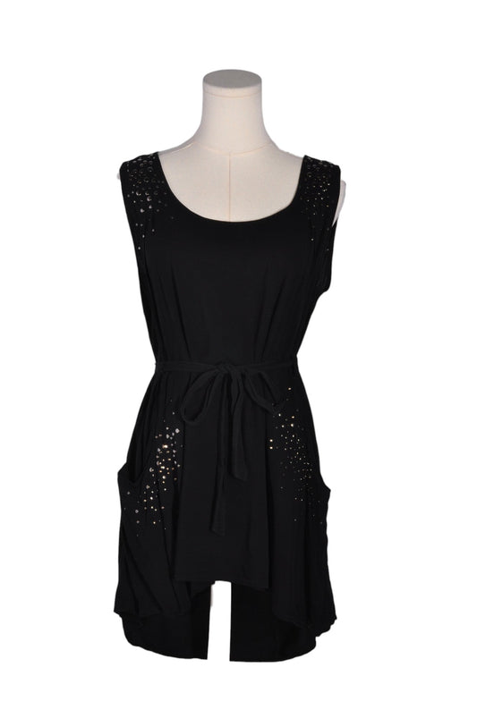 UNBRANDED Women Midi Dresses Regular fit in Black - L - Velora