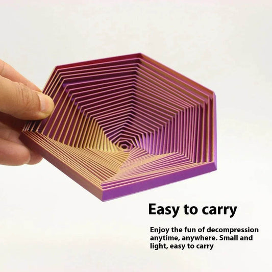 Hexagon Fidget Toy 3D Printing Toy - Velora