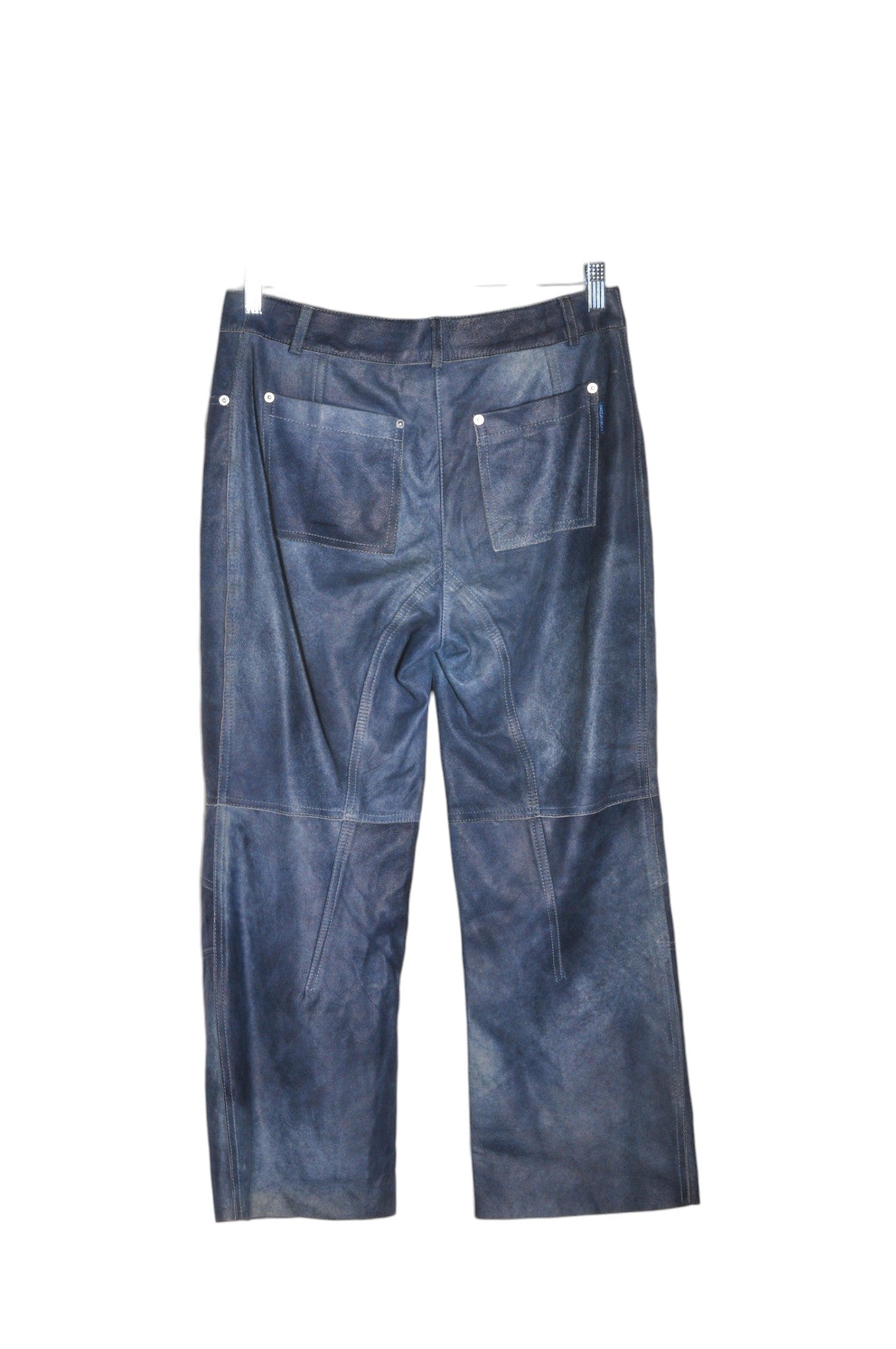 MARC CAIN Women Work Pants Regular fit in Blue - 3 - Velora