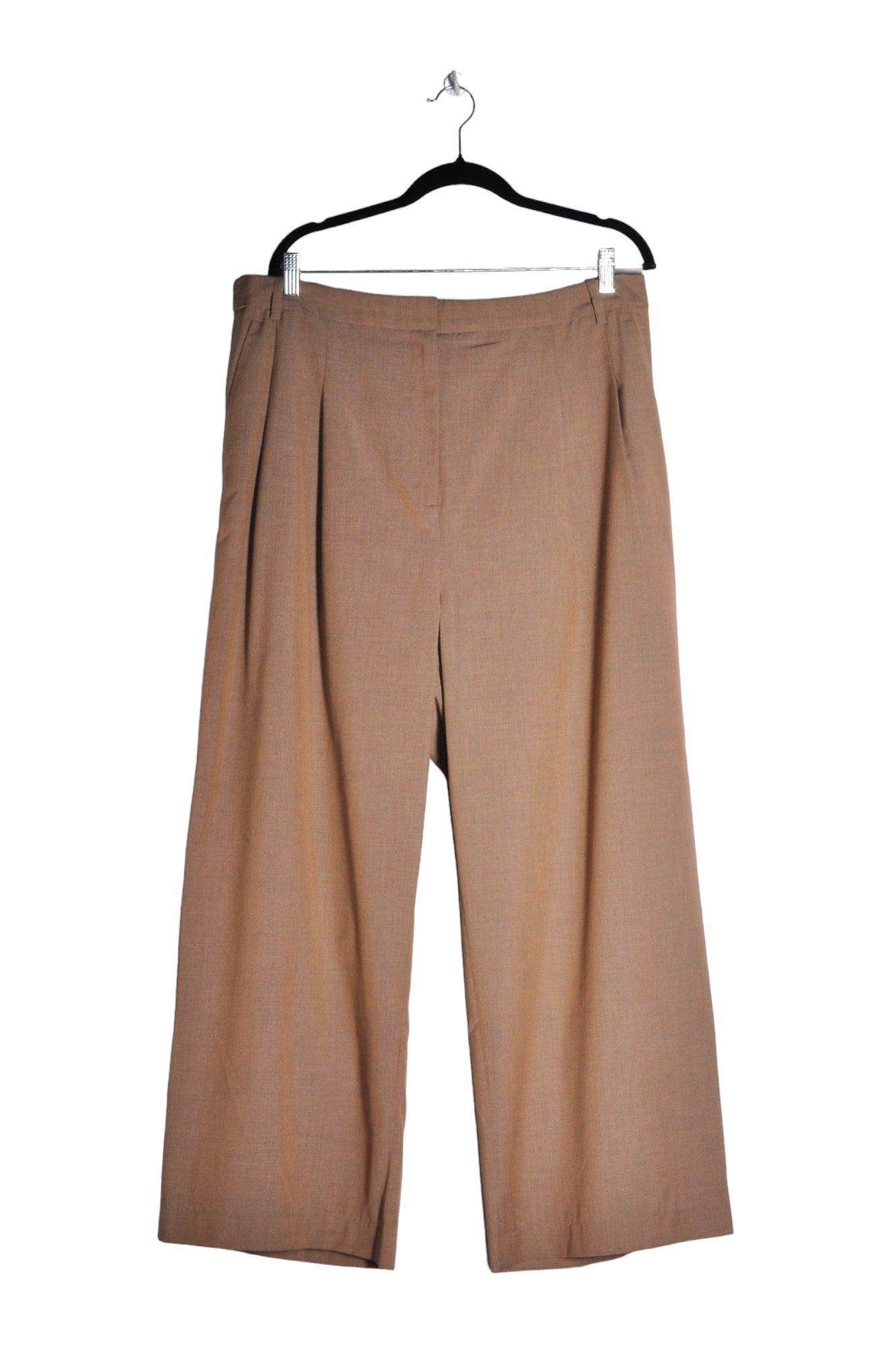 H&M Women Work Pants Regular fit in Brown - 18 - Velora