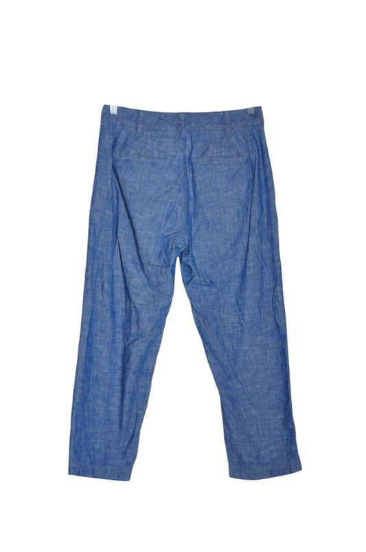 GAP Women Work Pants Regular fit in Blue - 10 - Velora