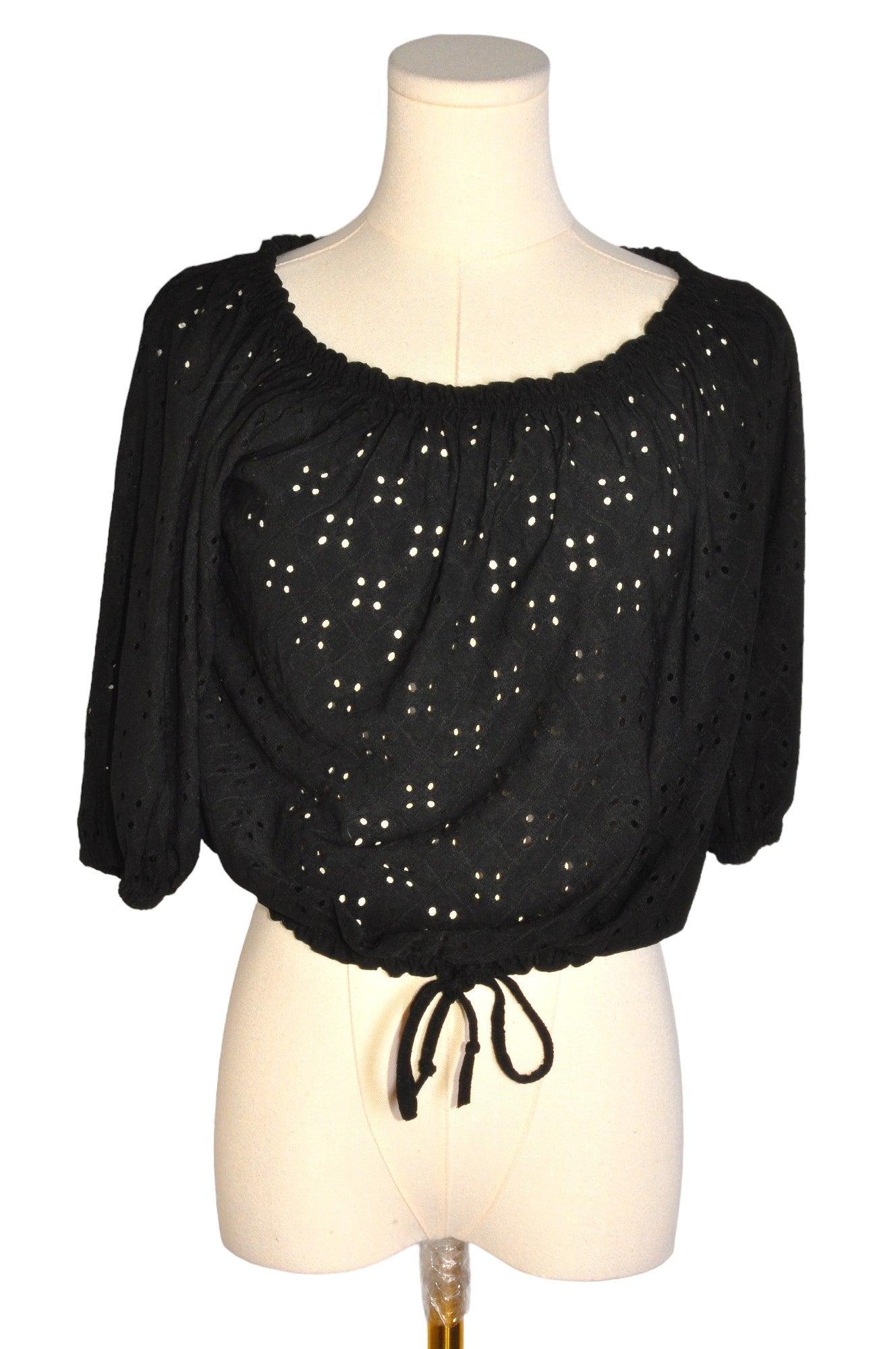 ARDENE Women Crop Tops Regular fit in Black - M - Velora