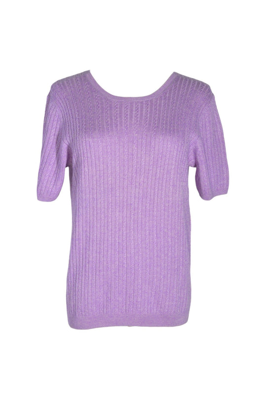 BROOKS BROTHERS Women Knit Tops Regular fit in Purple - M - Velora