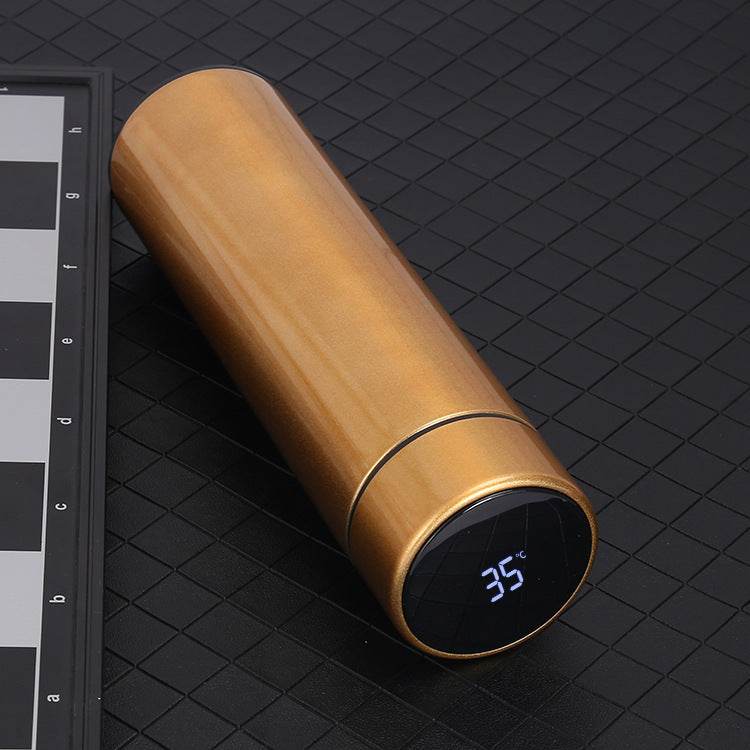 500ML Smart Water Bottle Stainless Steel Vacuum Flasks Intelligent Temperature Display Coffee Mug Cup - Velora