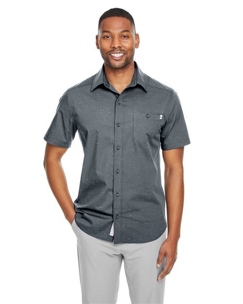 Stryke Woven Short Sleeve Dress Shirt - - 15833 - Velora