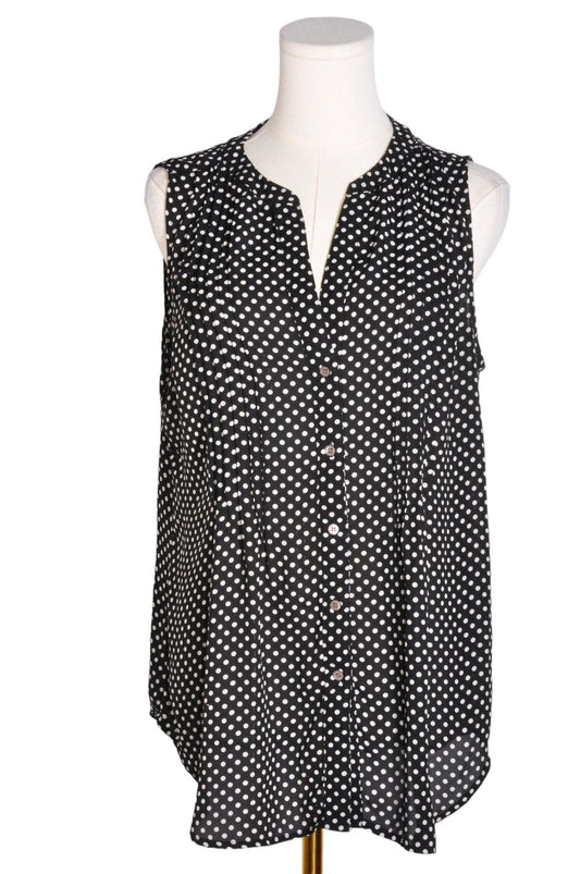 CHAUS Women Button Down Tops Regular fit in Black - M - Velora