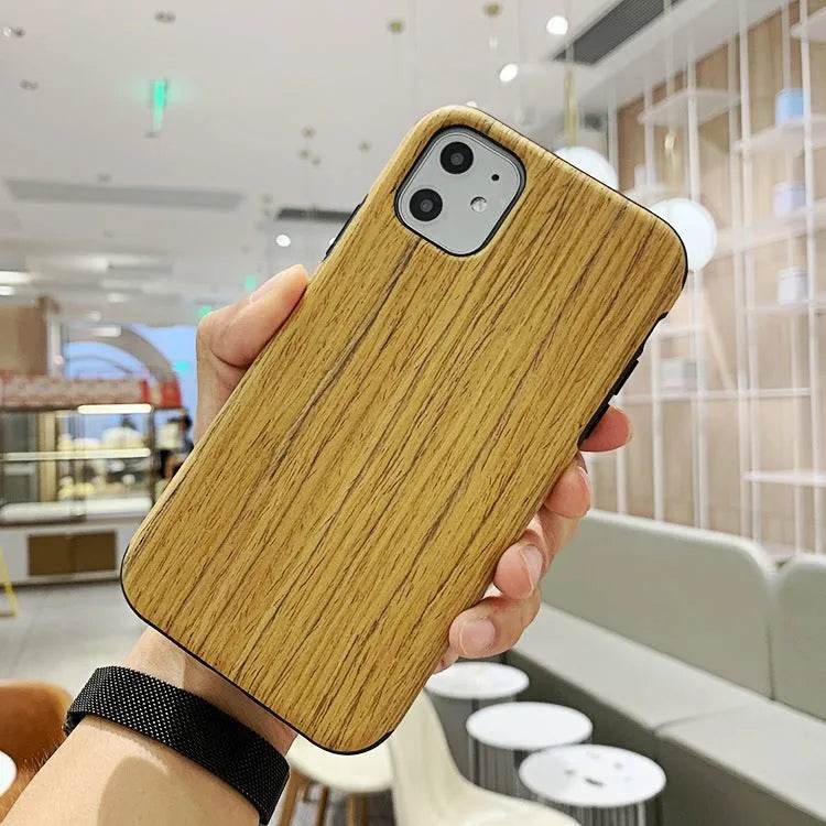 Simple Bamboo Wooden iphone Protective case Unisex - Velora