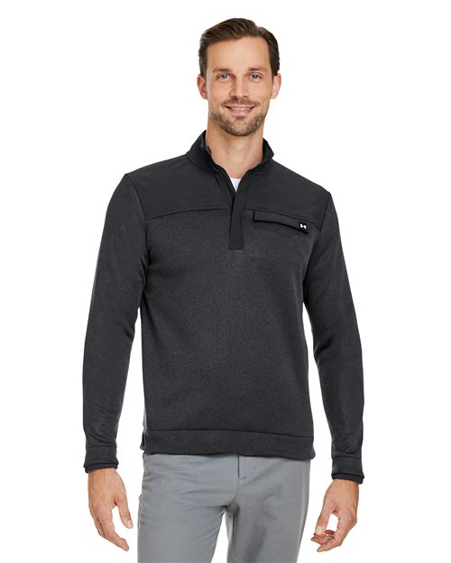 Fleece Quarter Zip Pullover Sweatshirt - - 15878 - Velora