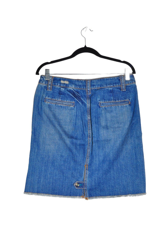 OLD NAVY Women Denim Skirts Regular fit in Blue - 8 - Velora