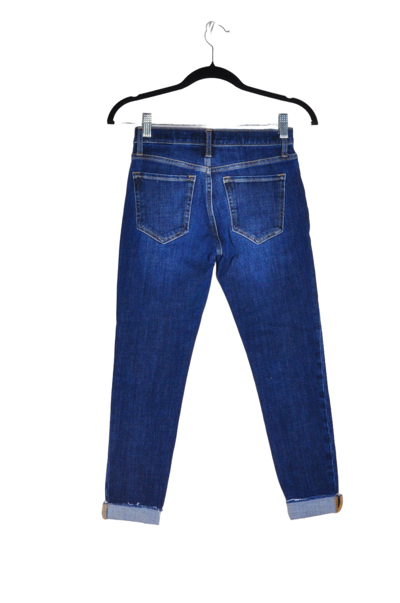 BANANA REPUBLIC Women Straight-Legged Jeans Regular fit in Blue - 24 - Velora