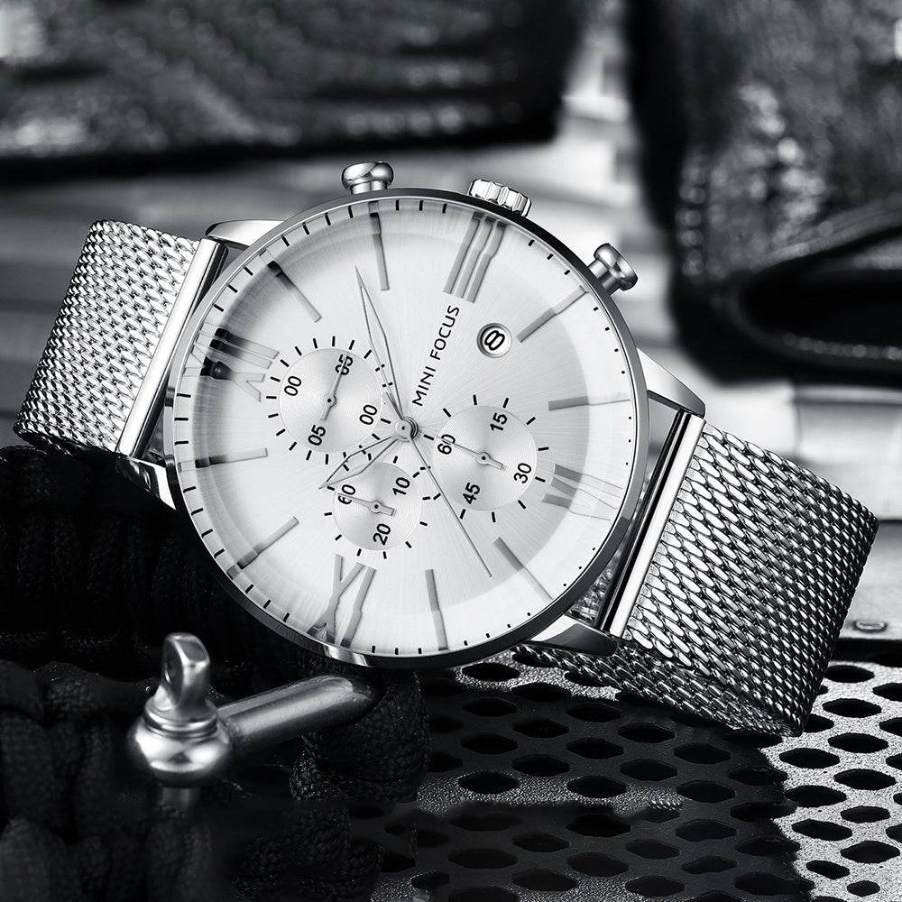 Luxury quartz watch men - Velora