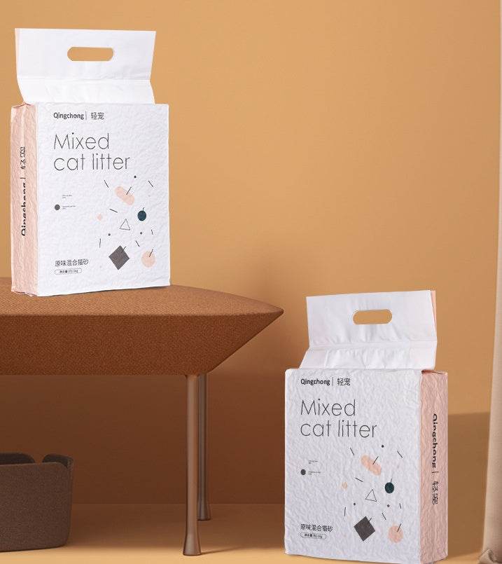 Light Pet Preserved Egg Mixed Tofu Cat Litter - Velora