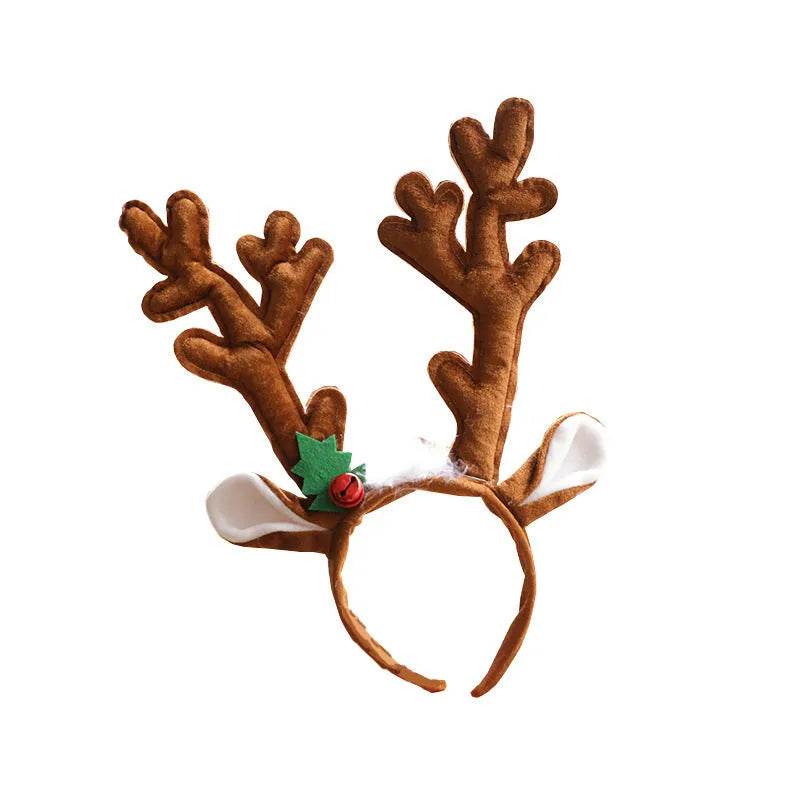 Christmas big deer horn Headband - Velora