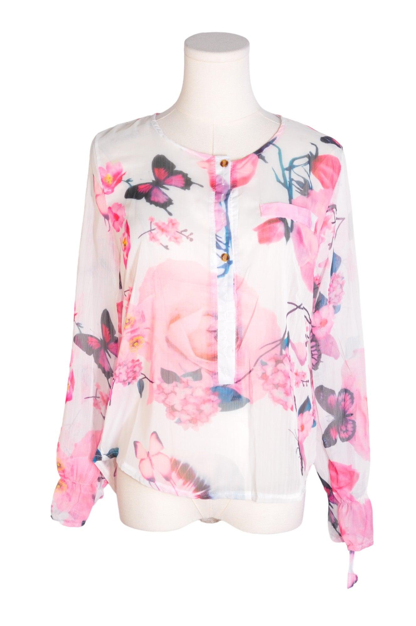 UNBRANDED Women Blouses Regular fit in White - S - Velora