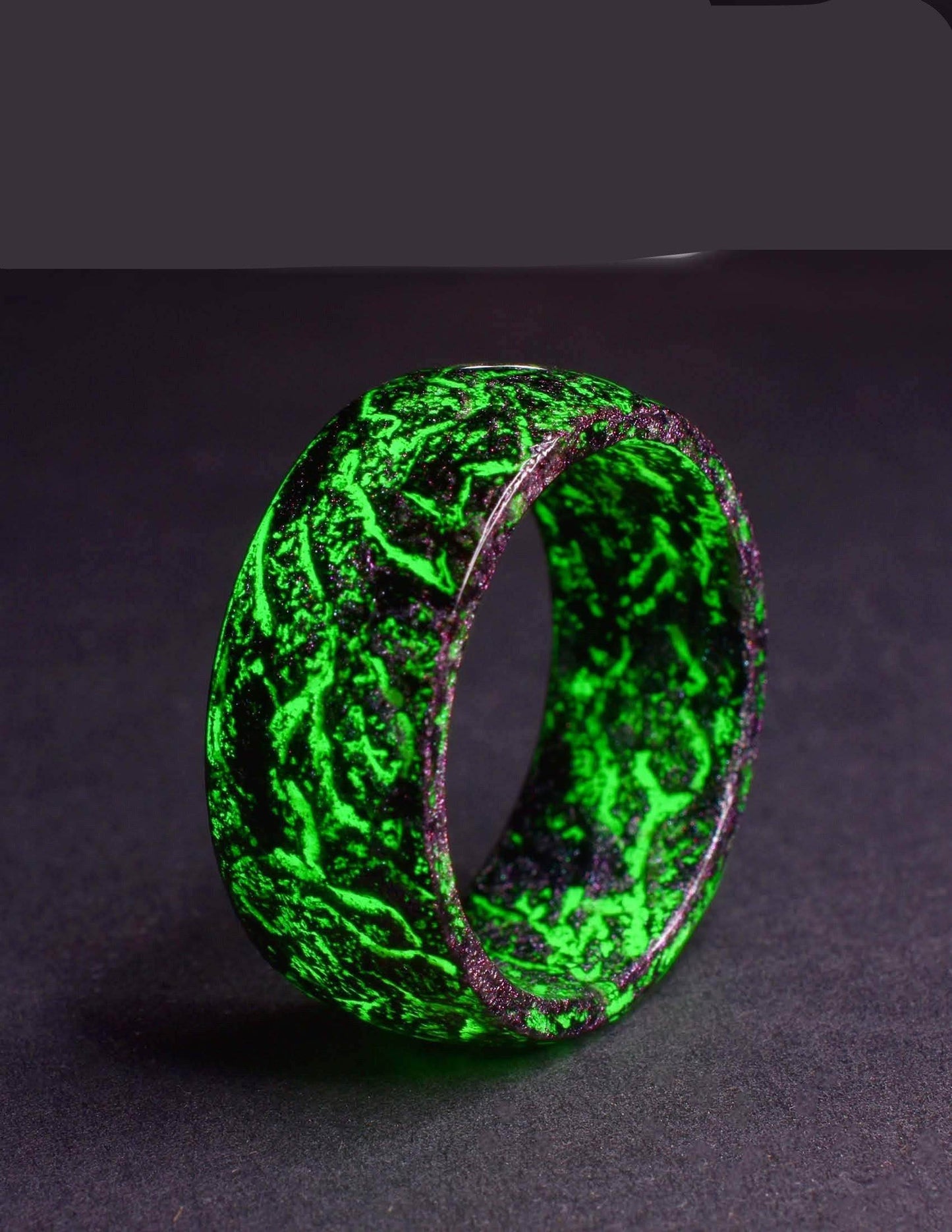 Luminous Resin Ring - Velora