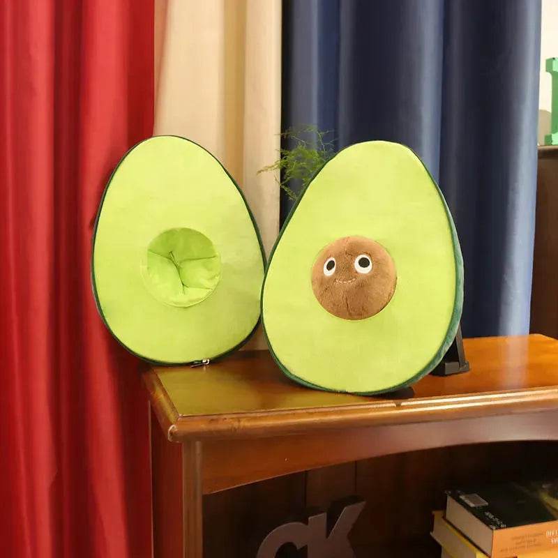 Cute Fruit Avocado Plush Toy Stuffed Doll Baby Kids Children Girls Boys Creativey Birthday Gift Sofa Cushion Home Room Decor - Velora