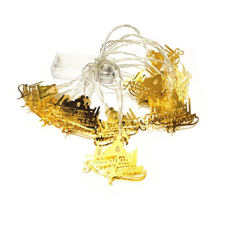 New Muslim Ramadan Iron LED Letters Eid Mubarak string Light - Velora