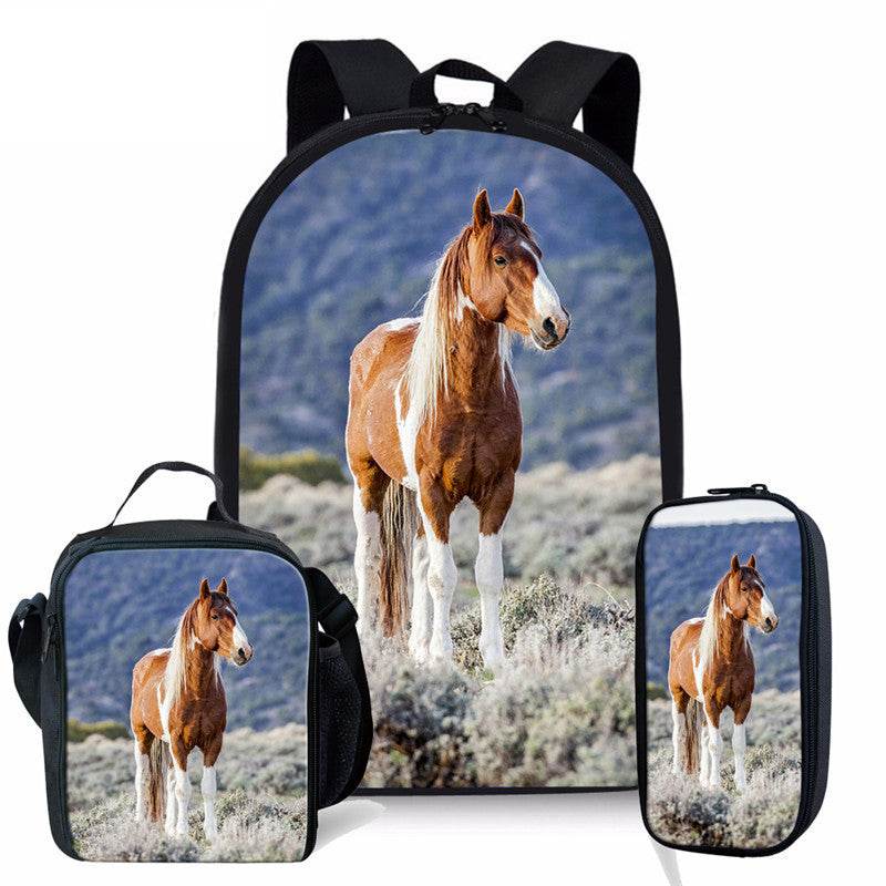 3 in 1 Matching Preschool Backpack Lunchbox Set Stationary Bag EX-STOCK Canada