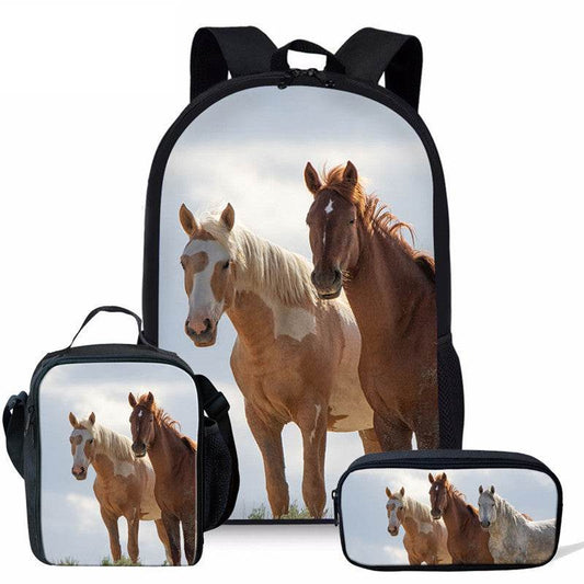 3 in 1 Matching Preschool Backpack Lunchbox Set Stationary Bag EX-STOCK Canada