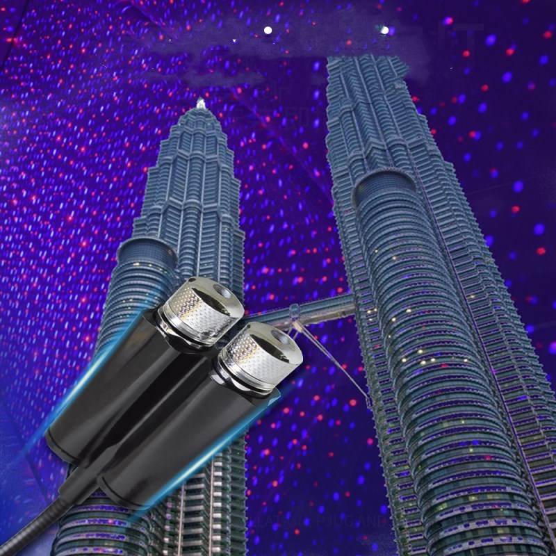 USB Car Ambient lighting Star Sky Vehicle Atmosphere Light - Velora