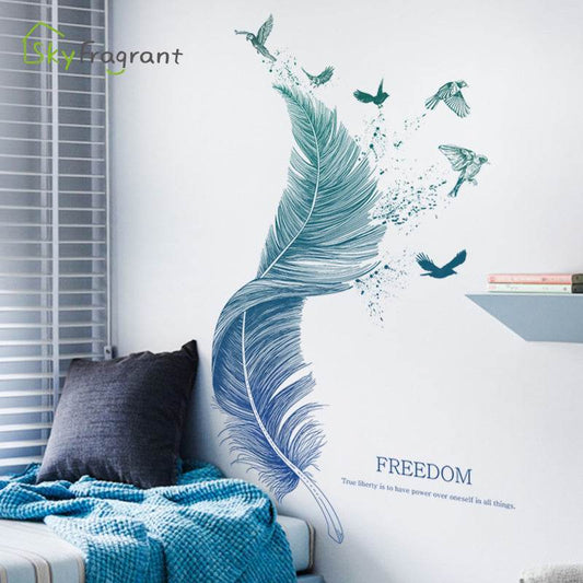 Bedroom Decoration Wall Light Luxury Wall Stickers Wall Stickers - Velora