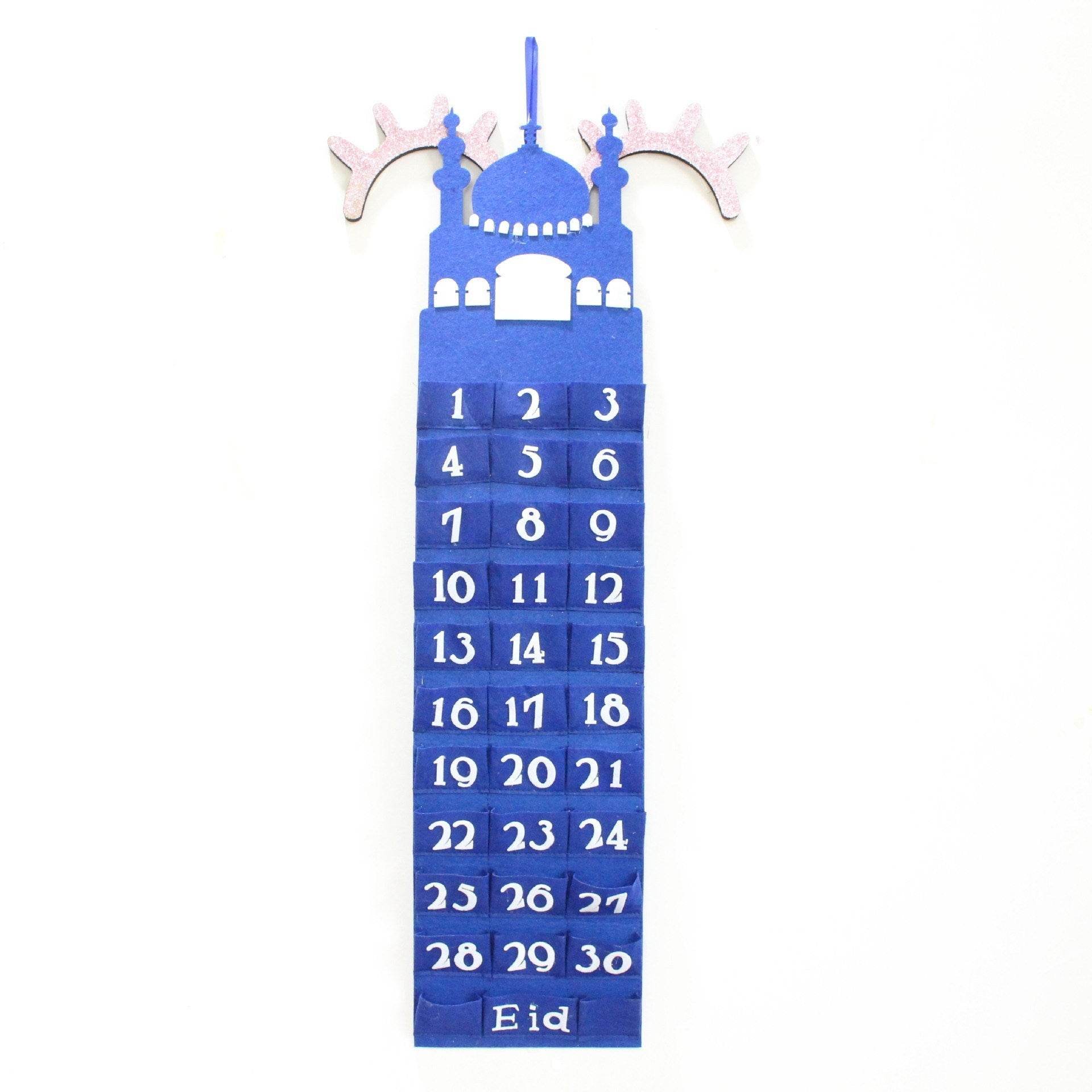 For Eid Al-Fitr And Ramadan, The Cloth Wall Calendar Carries The Bag - Velora