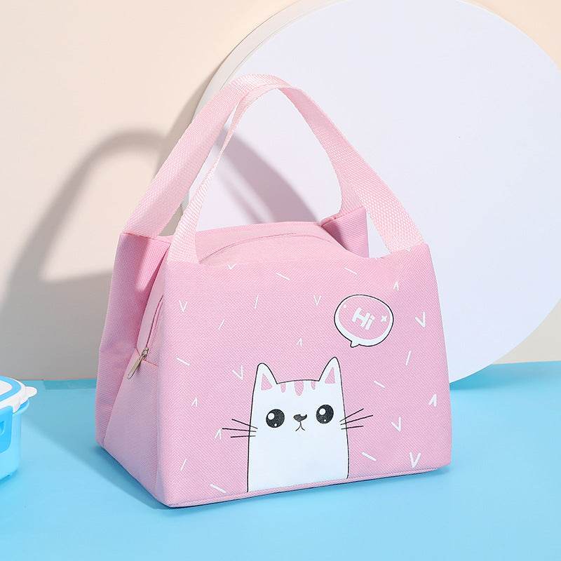 Portable Cartoon Insulated School Kids Lunch Bag - Velora