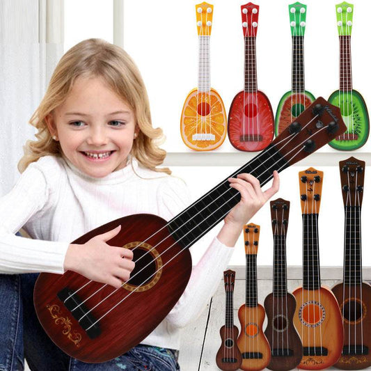 Retro Guitar Toys Children's Interest Training Musical Toys - Velora