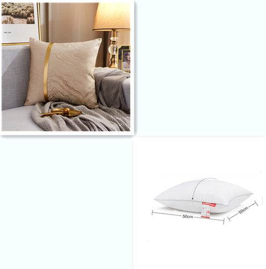 Light luxury bronzing pillowcase - Velora