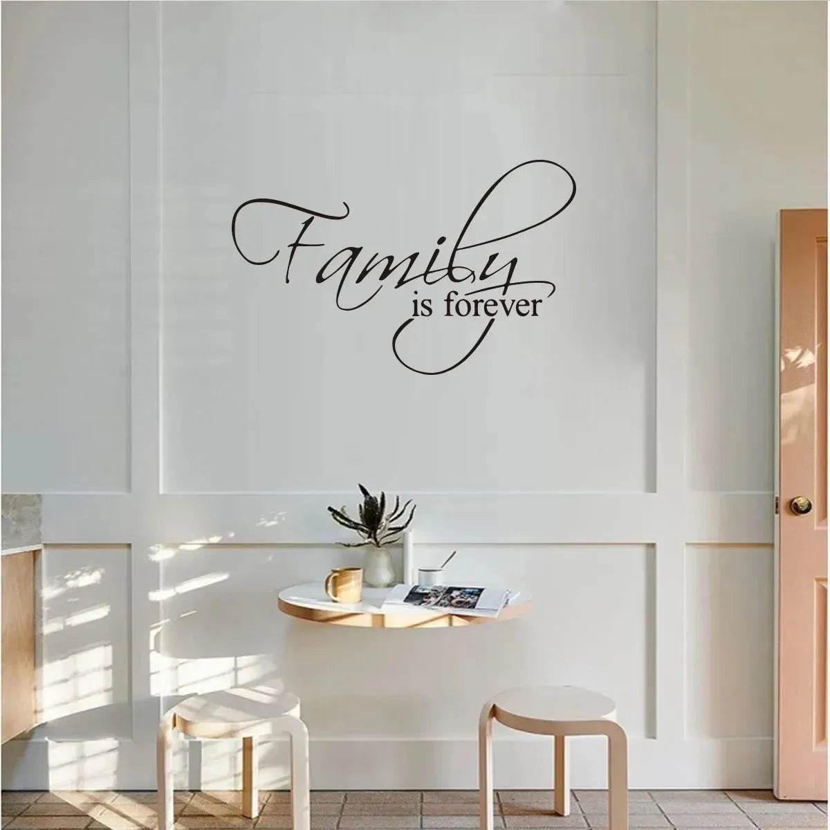 Living Room Bedroom letter decals Wall Decoration Stickers - Velora