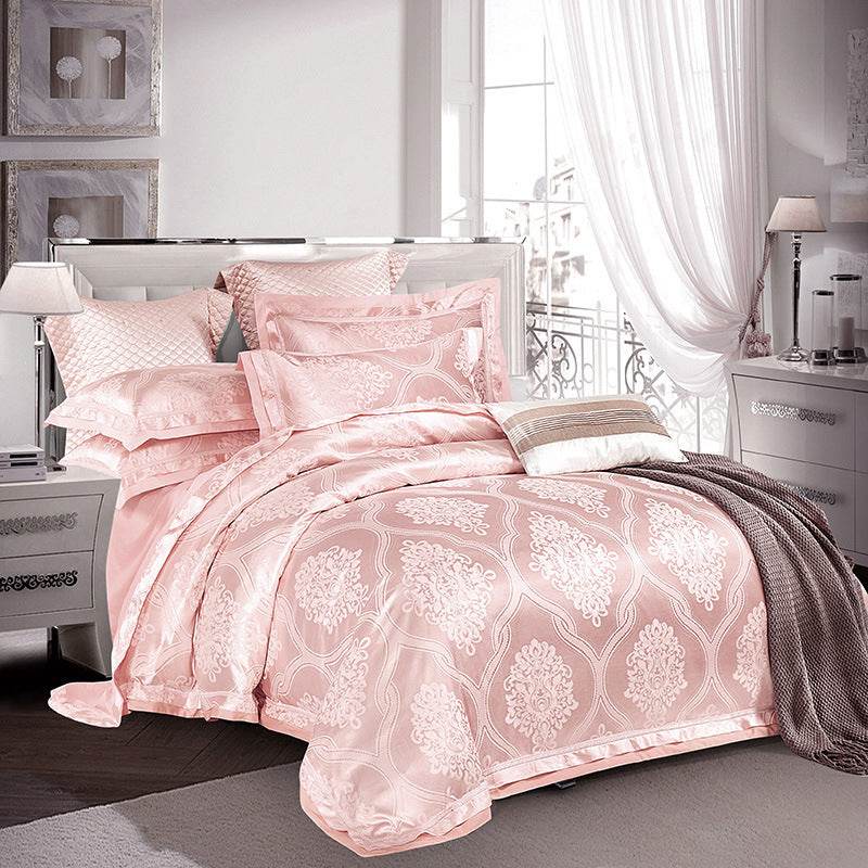 4-Piece Set Of European-Style Luxury Light Luxury Bedding - Velora
