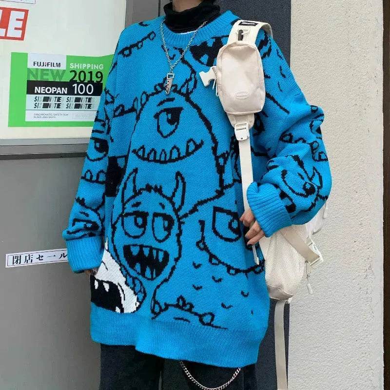 New Autumn Winter Thick woolen Oversized Pullover sweater Unisex - Velora