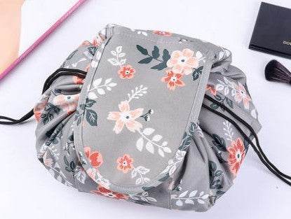 Animal Printing Large Capacity Drawstring Lazy Cosmetic Storage Bag - Velora