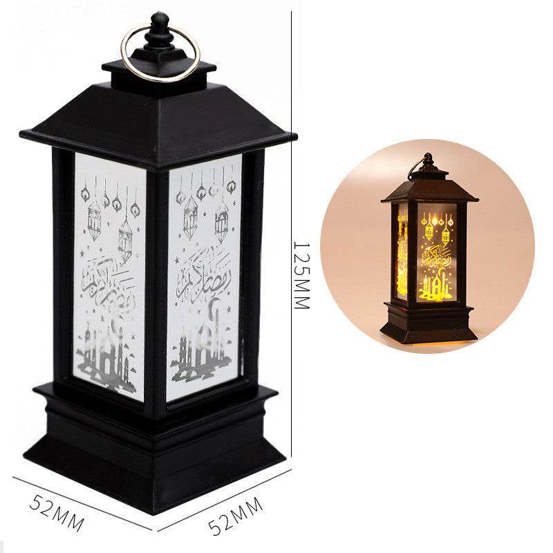New Plastic LED Wind Lantern Eid Mubarak Gift - Velora