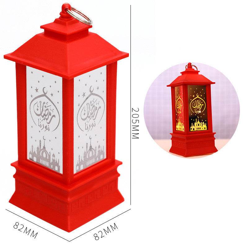 New Plastic LED Wind Lantern Eid Mubarak Gift - Velora