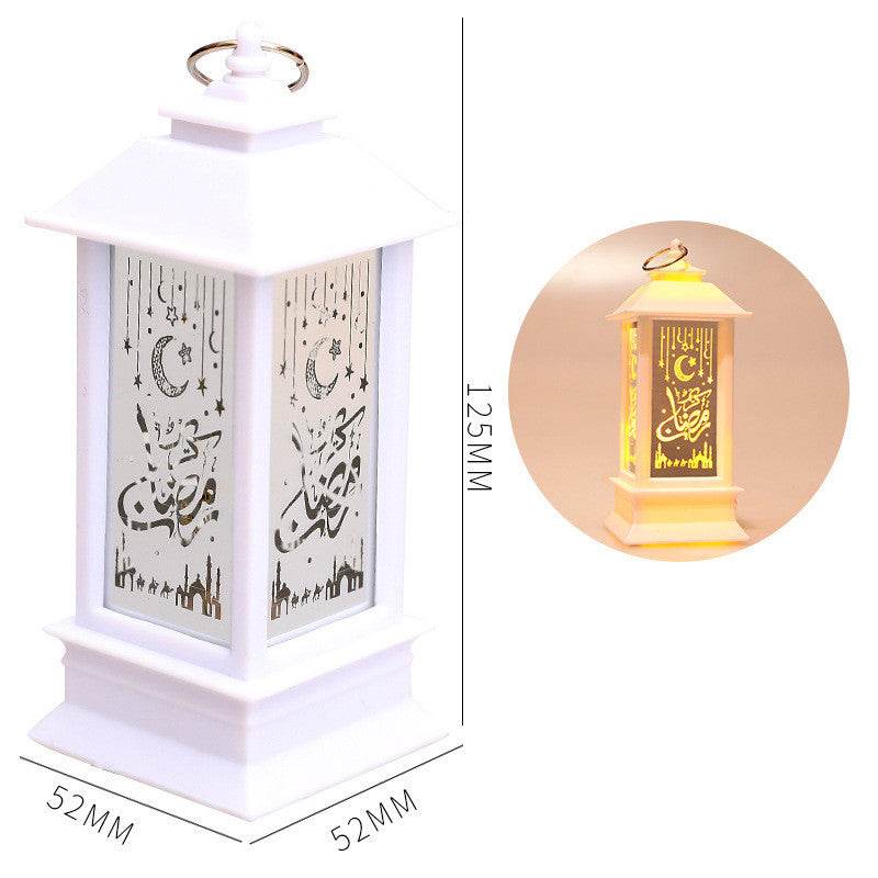 New Plastic LED Wind Lantern Eid Mubarak Gift - Velora