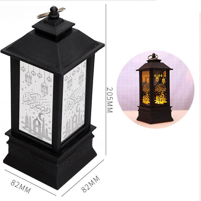 New Plastic LED Wind Lantern Eid Mubarak Gift - Velora