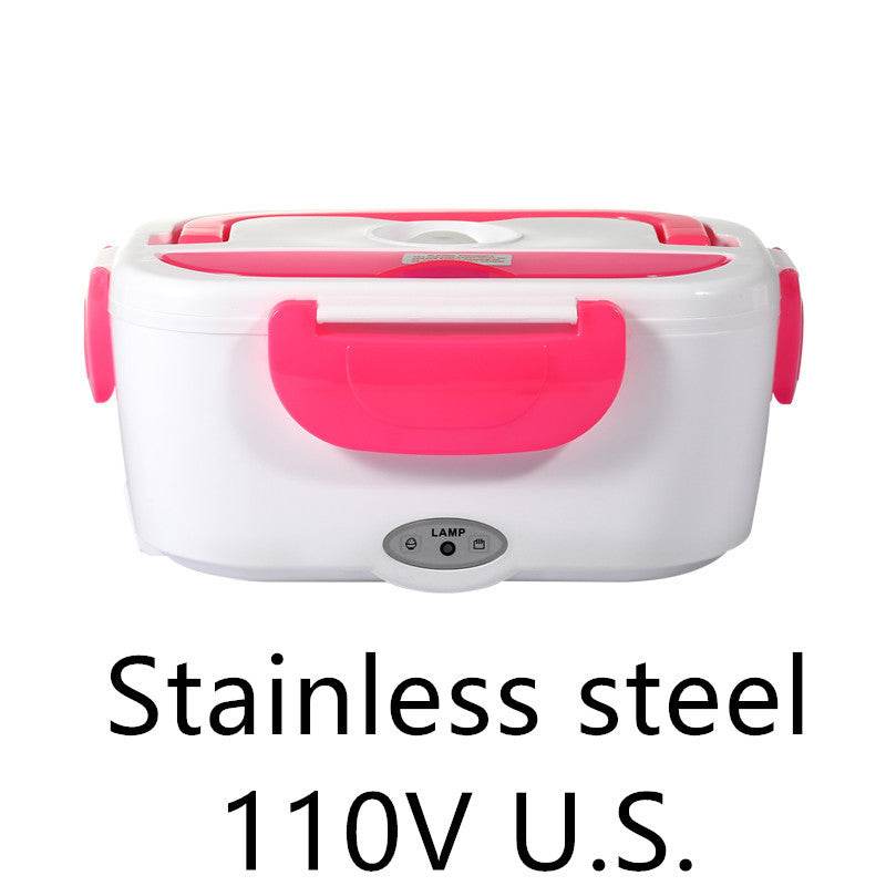 Electric Heated Lunch Box – Stainless Steel Food Warmer - Velora