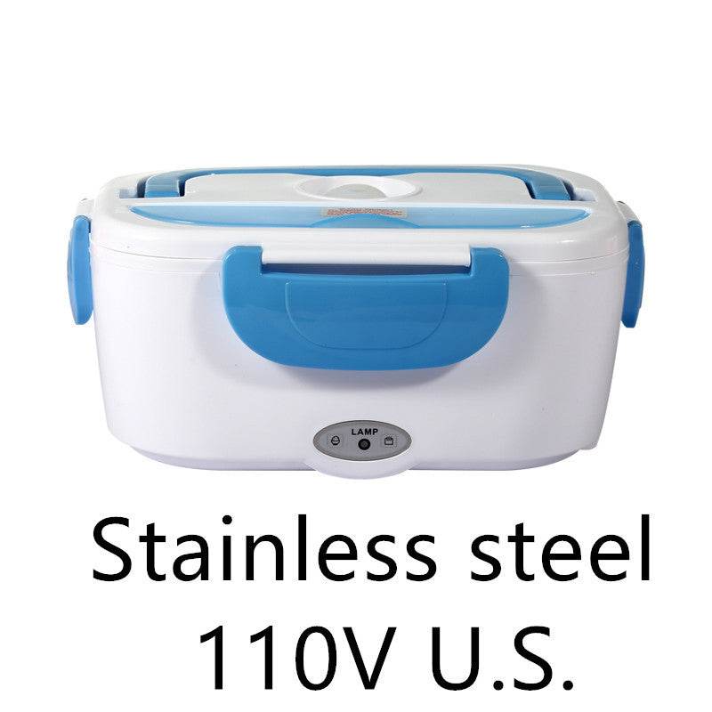 Electric Heated Lunch Box – Stainless Steel Food Warmer - Velora